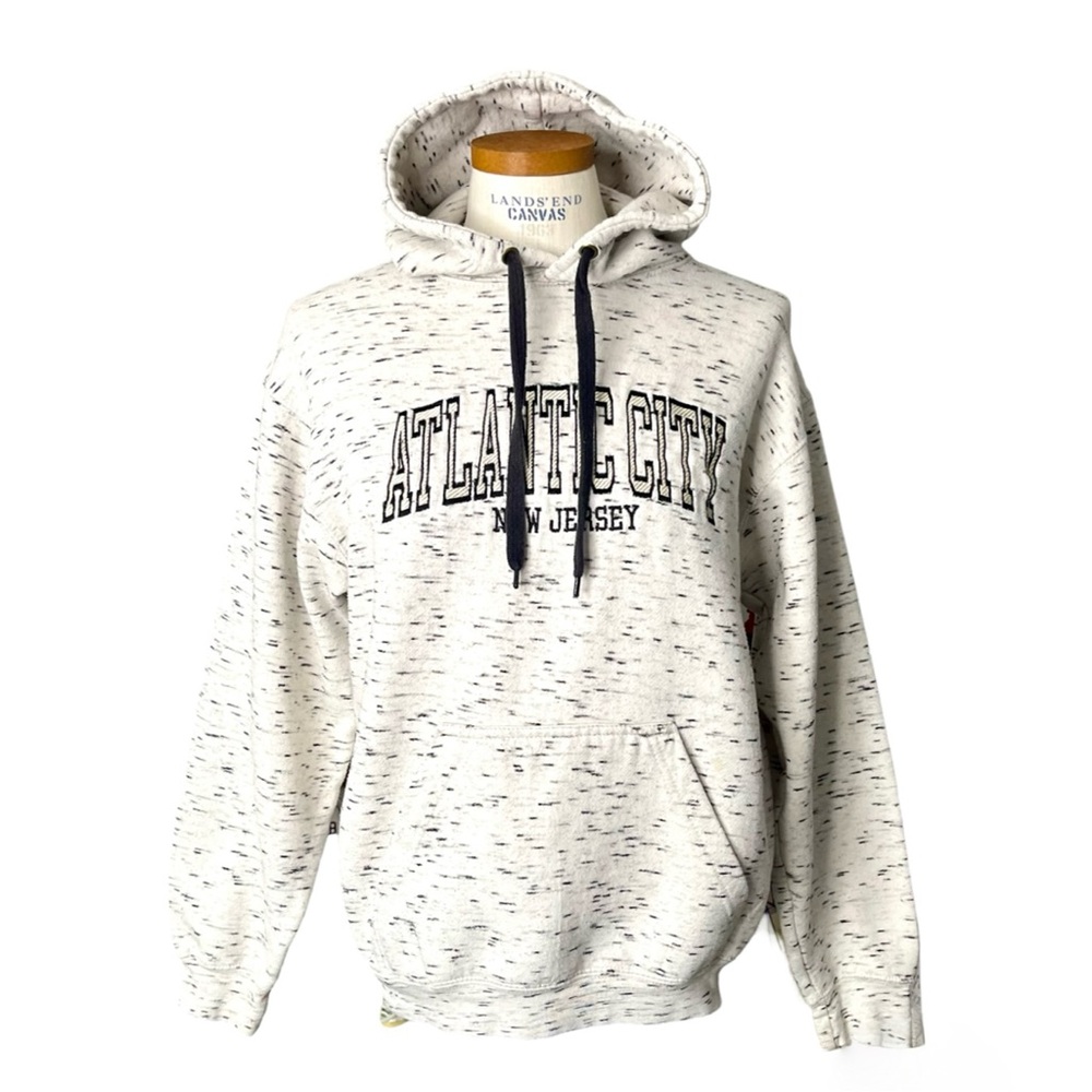 Pacific & Co Atlantic City New Jersey Graphic Long Sleeve Pullover Hoodie SzS